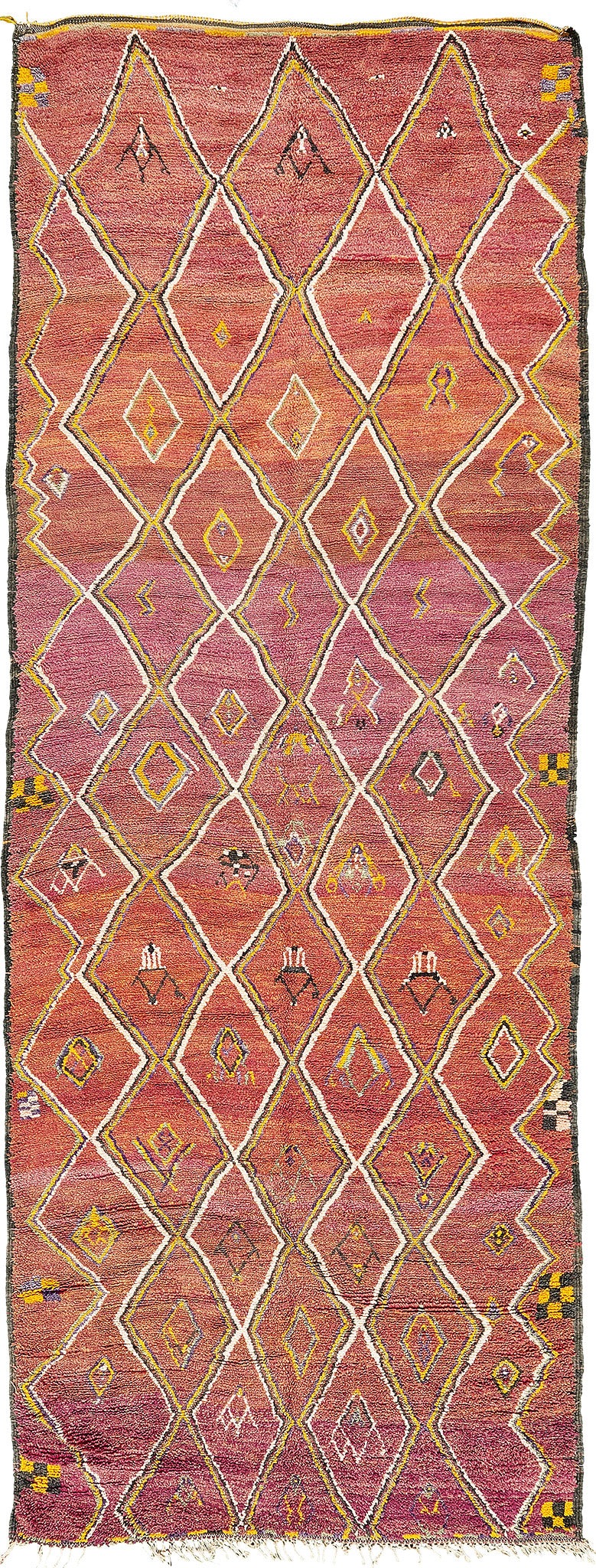 Modern Rug Image 13735 Vintage Moroccan Runner High Atlas Collection