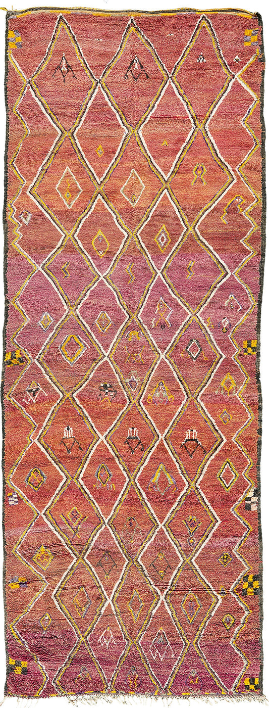 Modern Rug Image 13735 Vintage Moroccan Runner High Atlas Collection