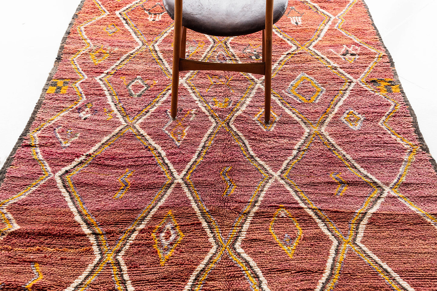Modern Rug Image 13736 Vintage Moroccan Runner High Atlas Collection