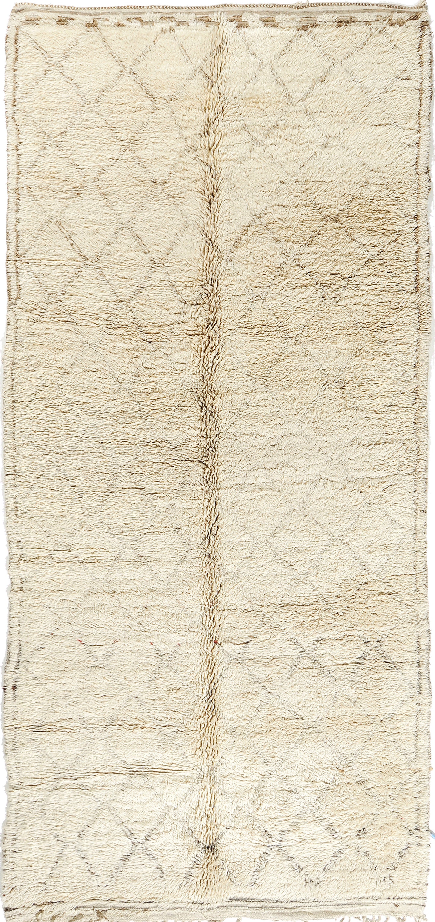 Modern Rug Image 13136 Vintage Moroccan Beni Ourain Tribe Rug