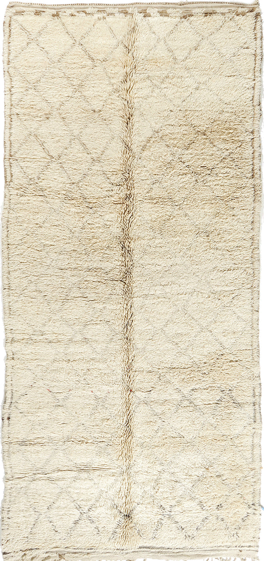 Modern Rug Image 13136 Vintage Moroccan Beni Ourain Tribe Rug