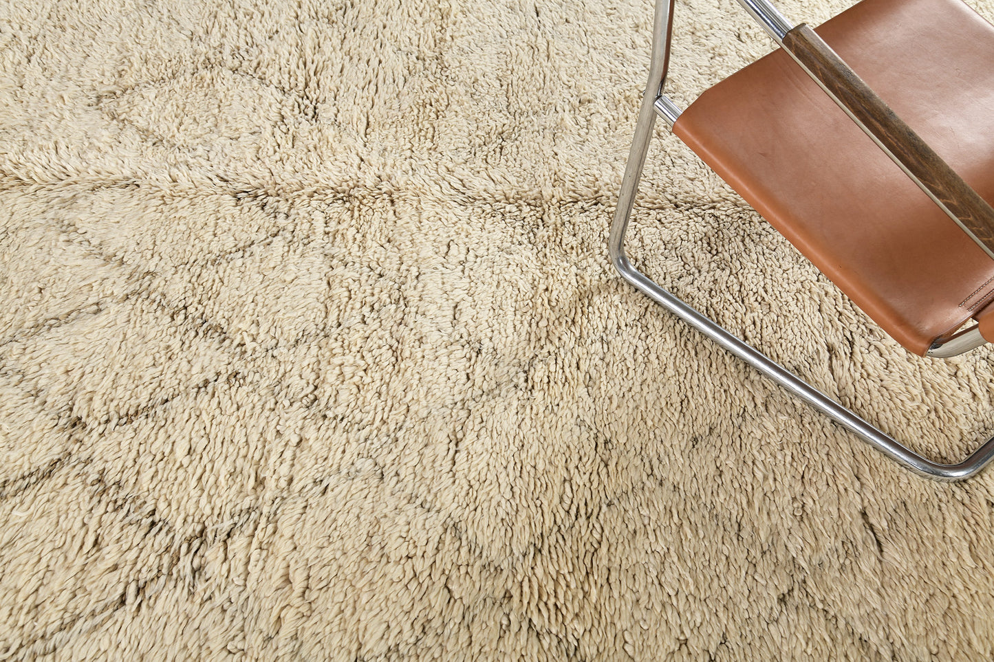 Modern Rug Image 13139 Vintage Moroccan Beni Ourain Tribe Rug