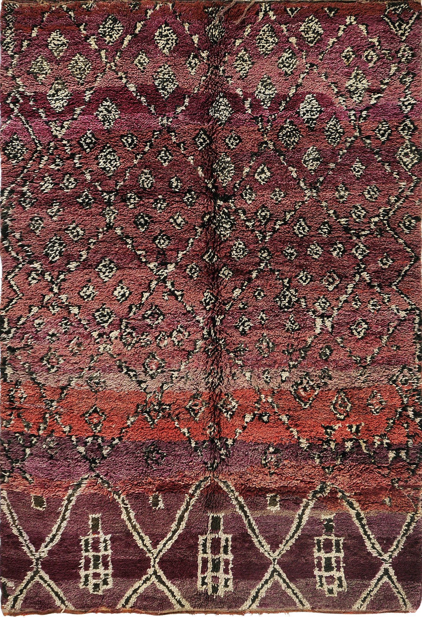 Vintage Moroccan Rug High Atlas Collection