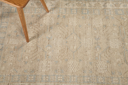 Vintage Style Khotan Revival Rug