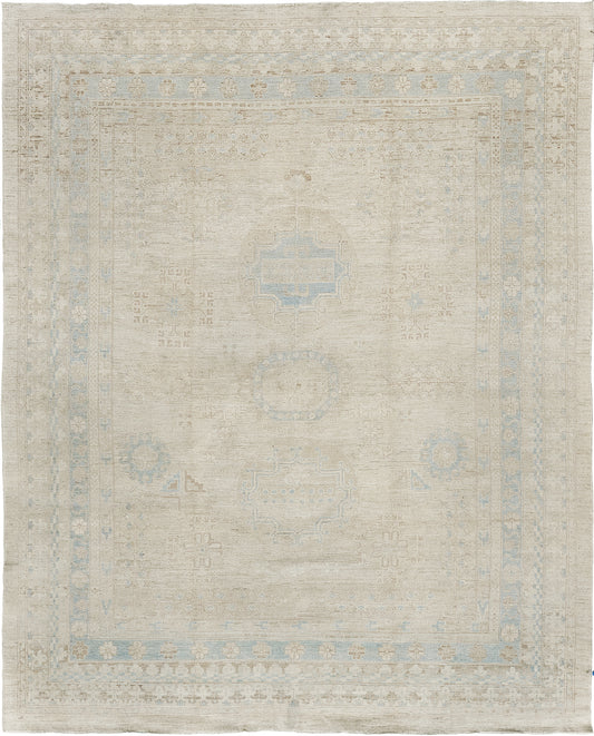 Vintage Style Khotan Revival Rug