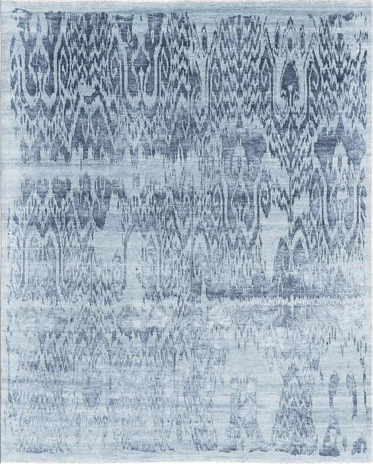 Ikat Design Rug Oshima