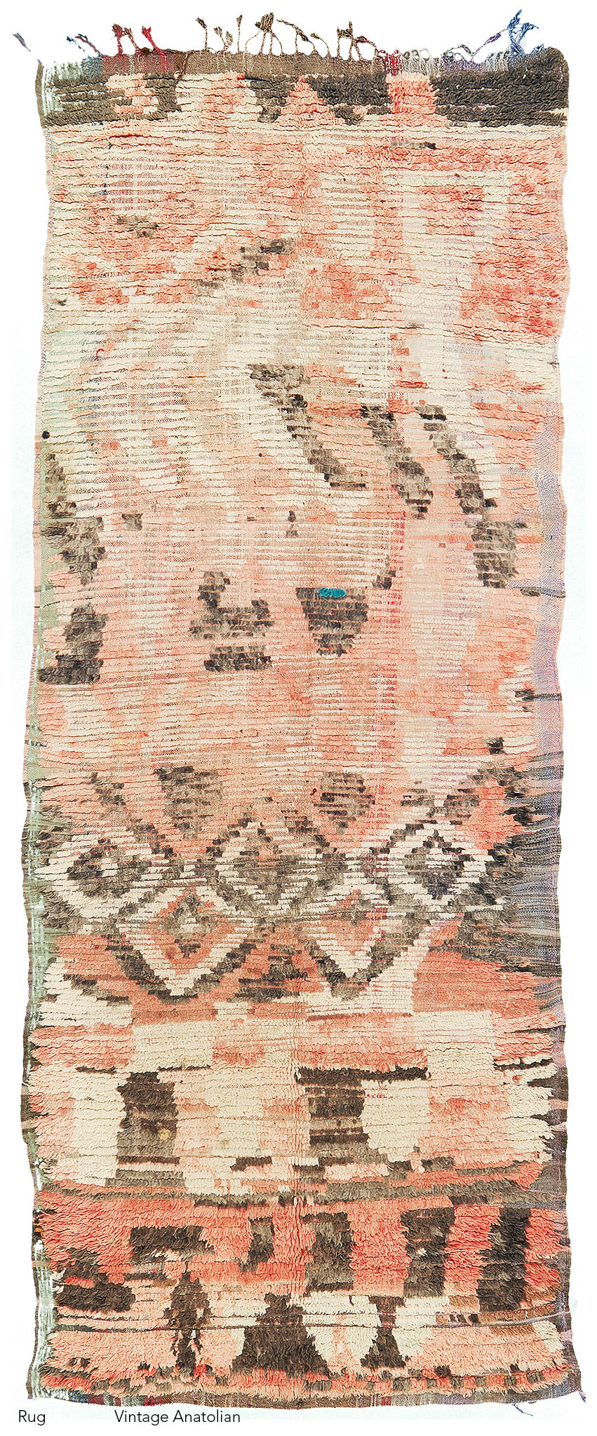 Modern Rug Image 13413 Vintage Moroccan High Atlas Tribe Rug
