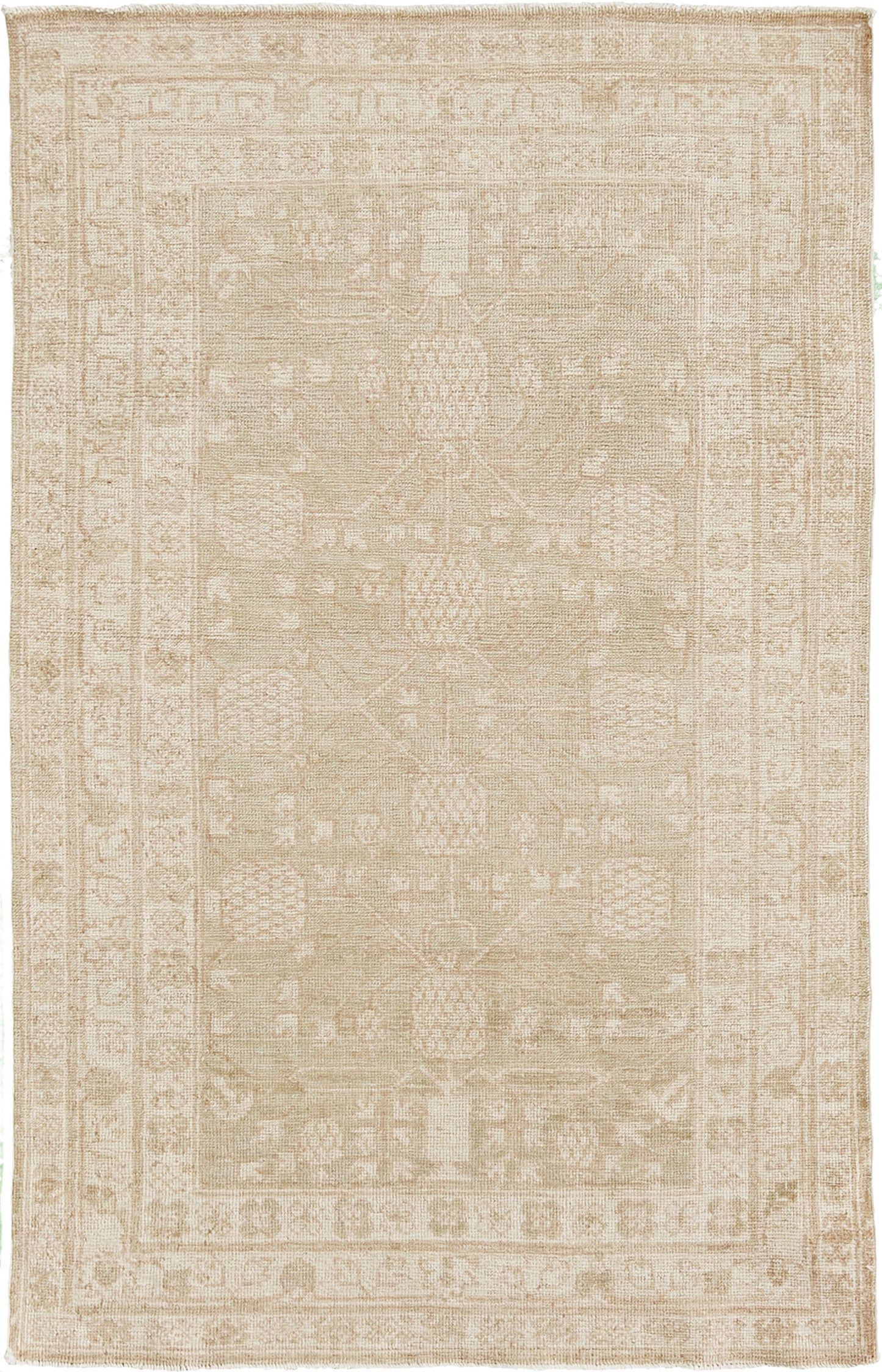 Vintage Style Khotan Revival Rug