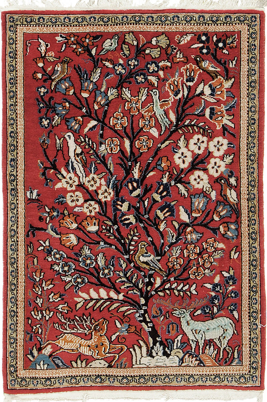 Persian Rug 3030 Persian Qum Rug 25281