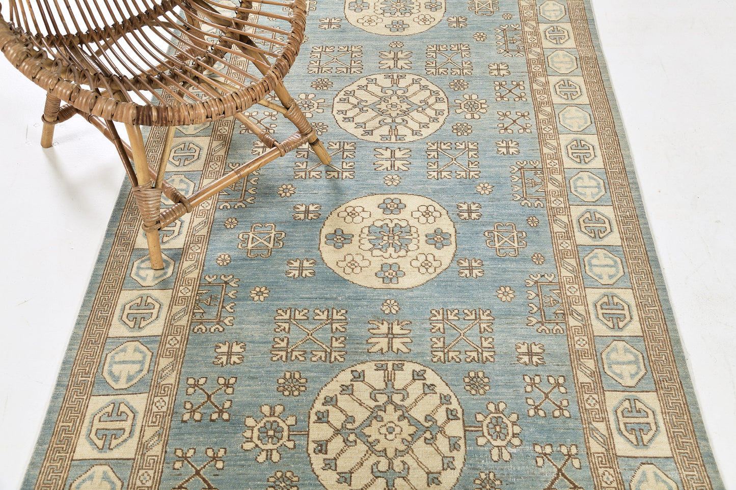 Vintage Style Khotan Revival Runner