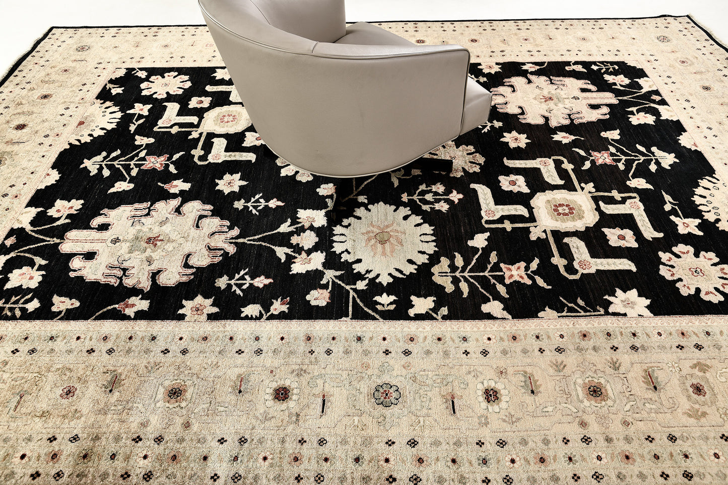 Natural Dye Oushak Revival Rug
