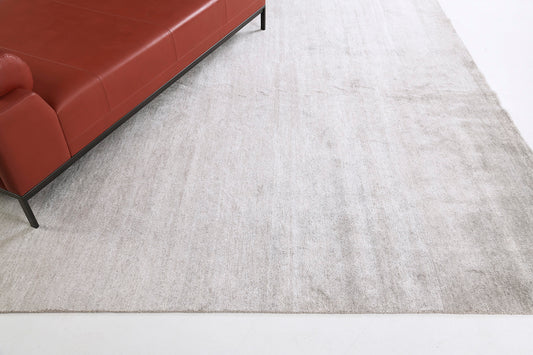 Solid Design Bamboo Silk Rug Dara