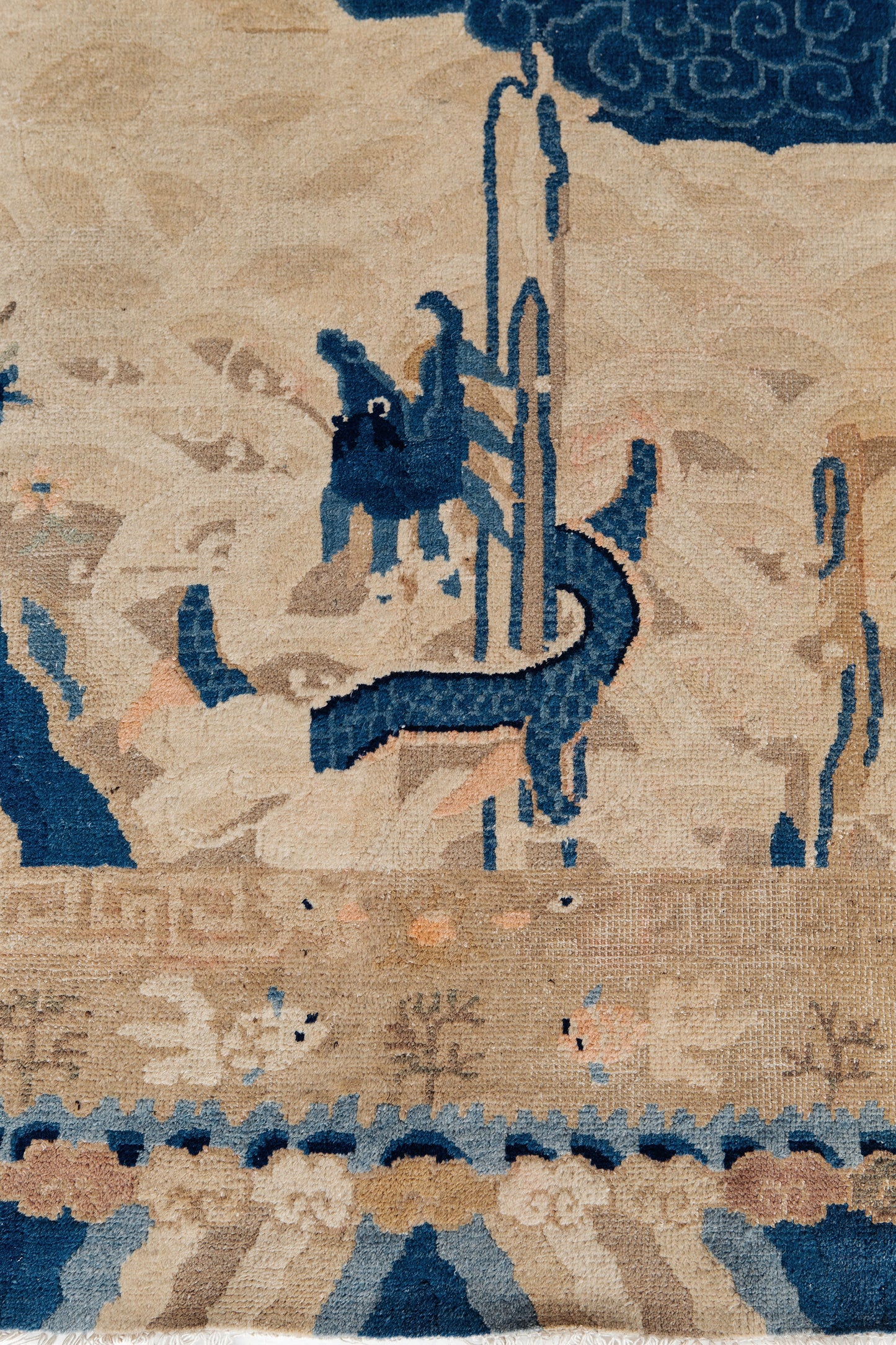 Antique Chinese Peking Rug