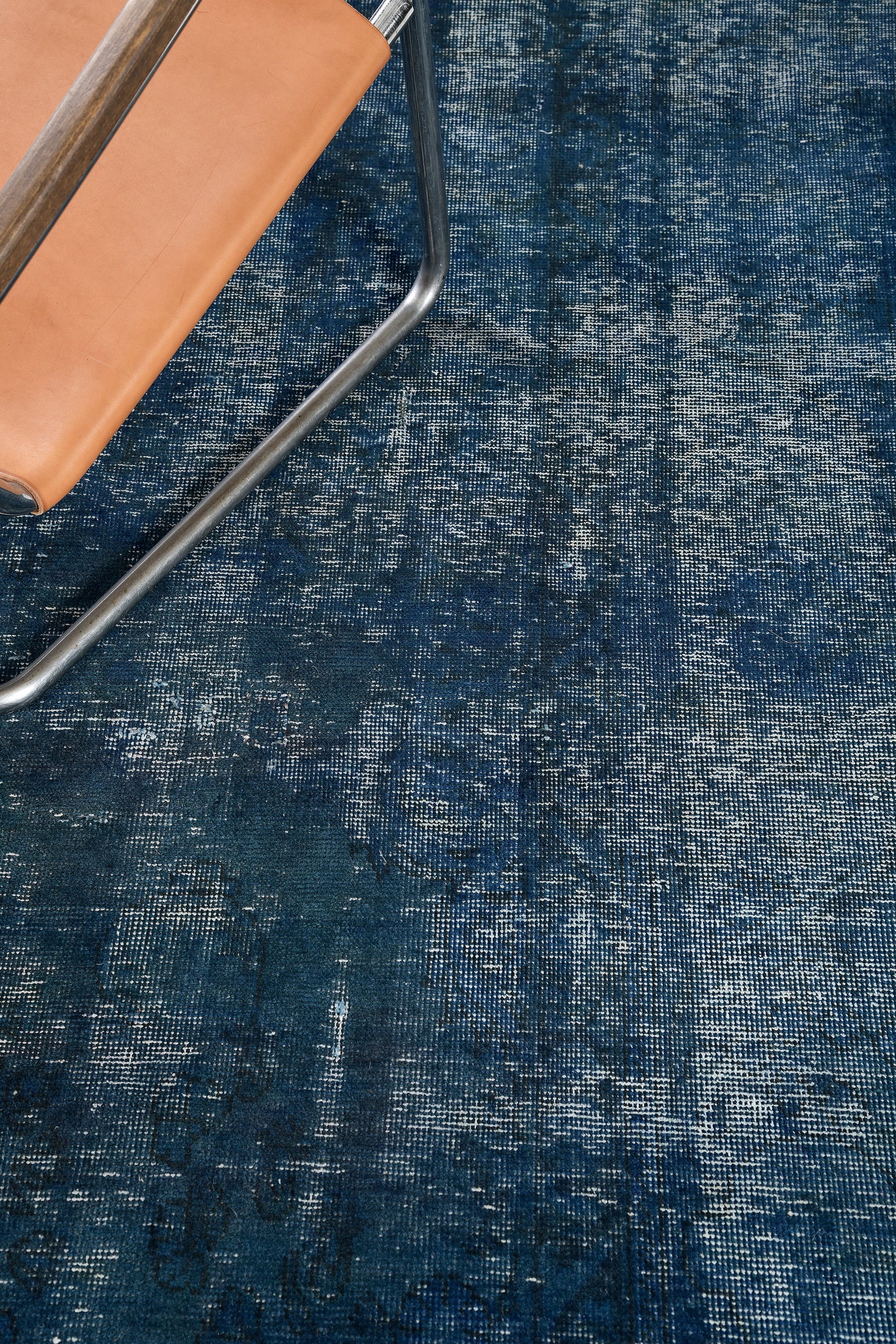 Overdyed Vintage Style Rug