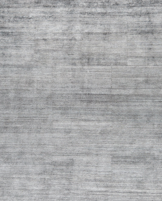 Modern Rug Image 7180 Modern Design Bamboo Silk & Wool Ribbed Rug Vita