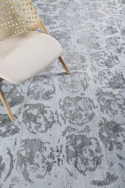 Modern Rug Image 7400 Modern Design Bamboo Silk Rug A1909