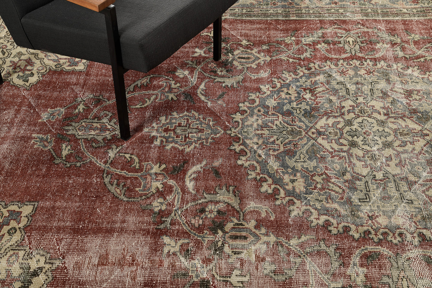 Vintage Distressed Rug