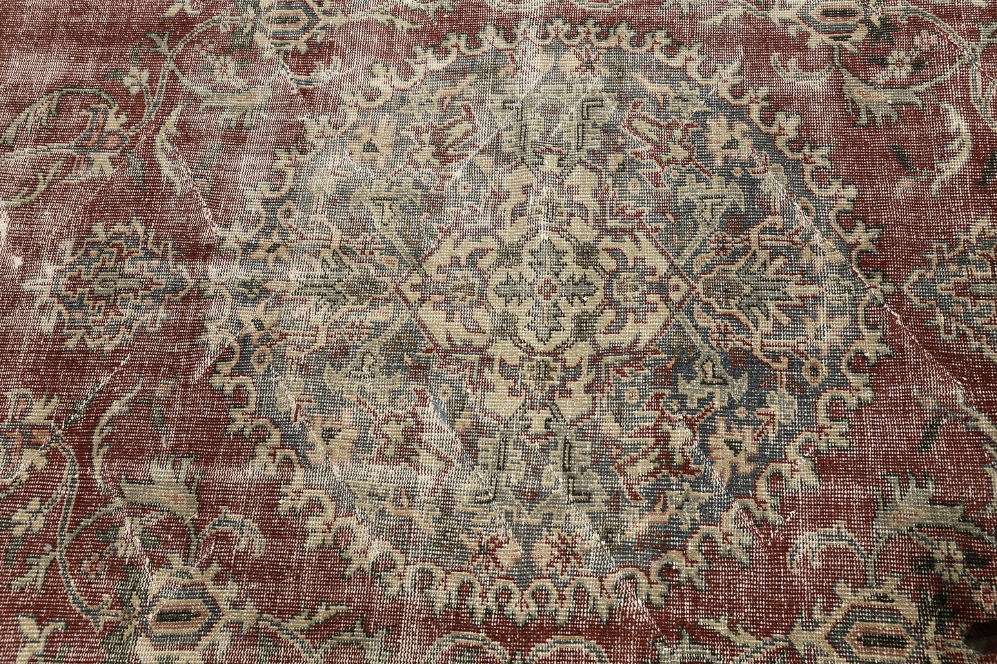 Vintage Distressed Rug