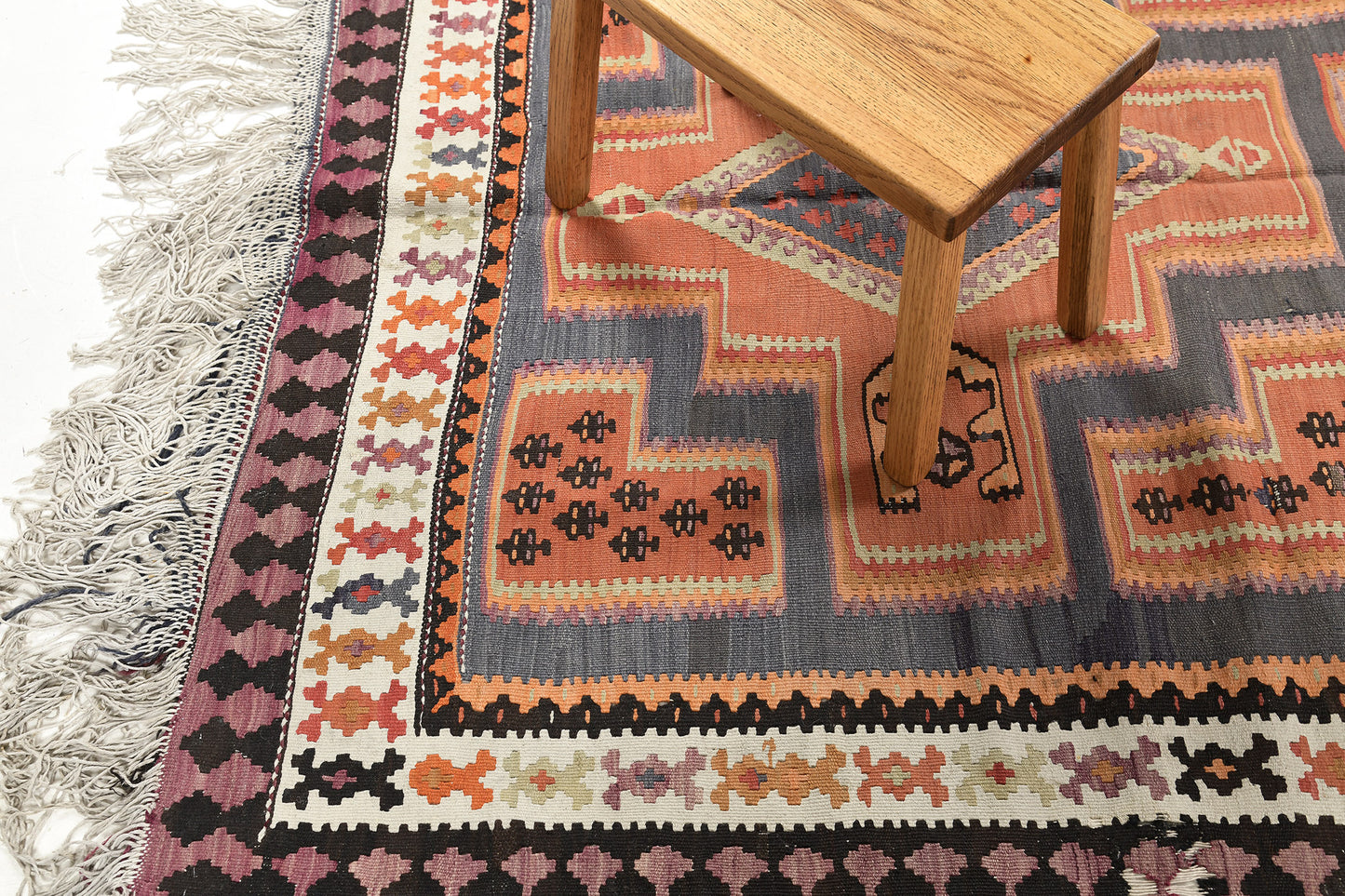 Vintage Turkish Anatolian Kilim