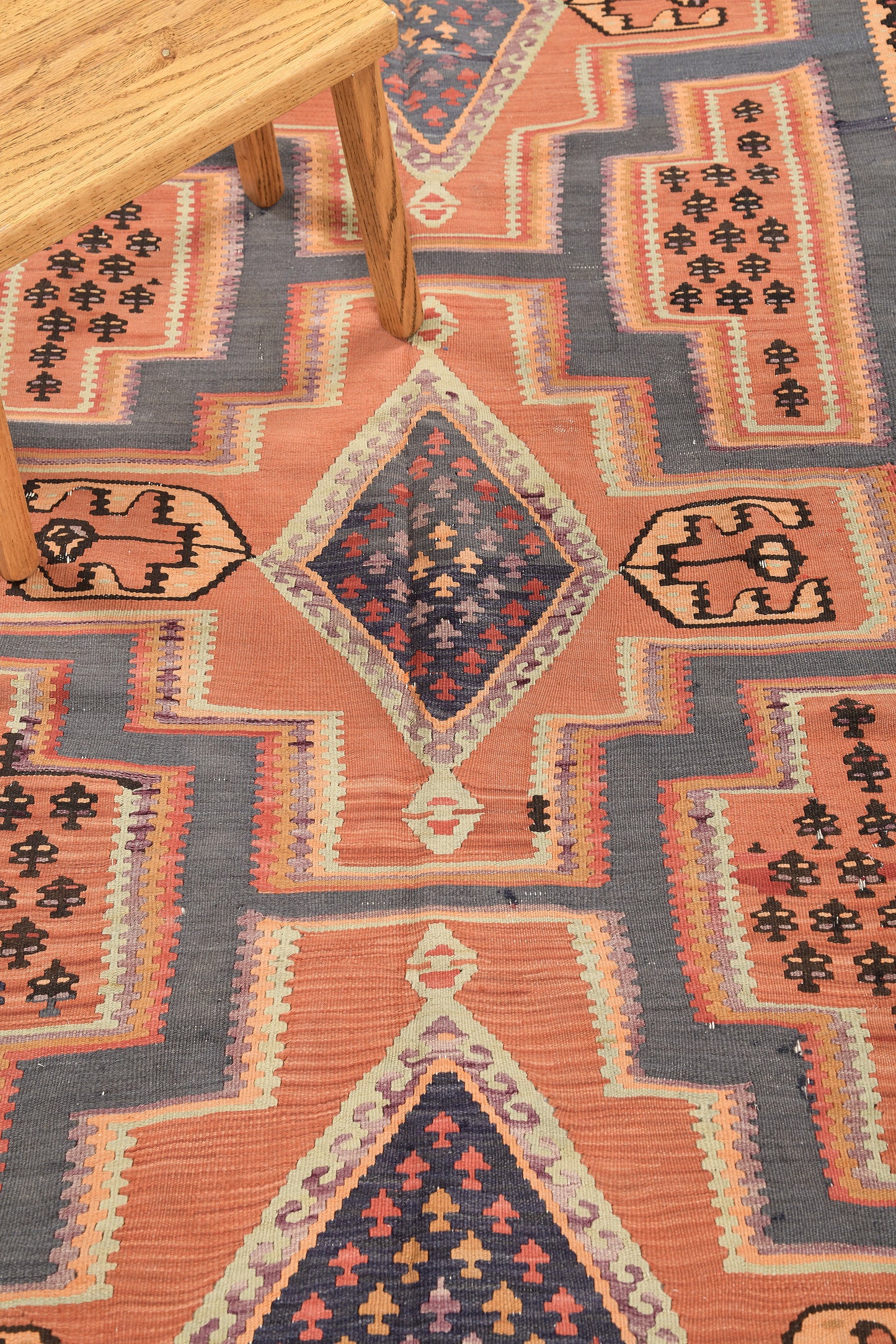 Vintage Turkish Anatolian Kilim