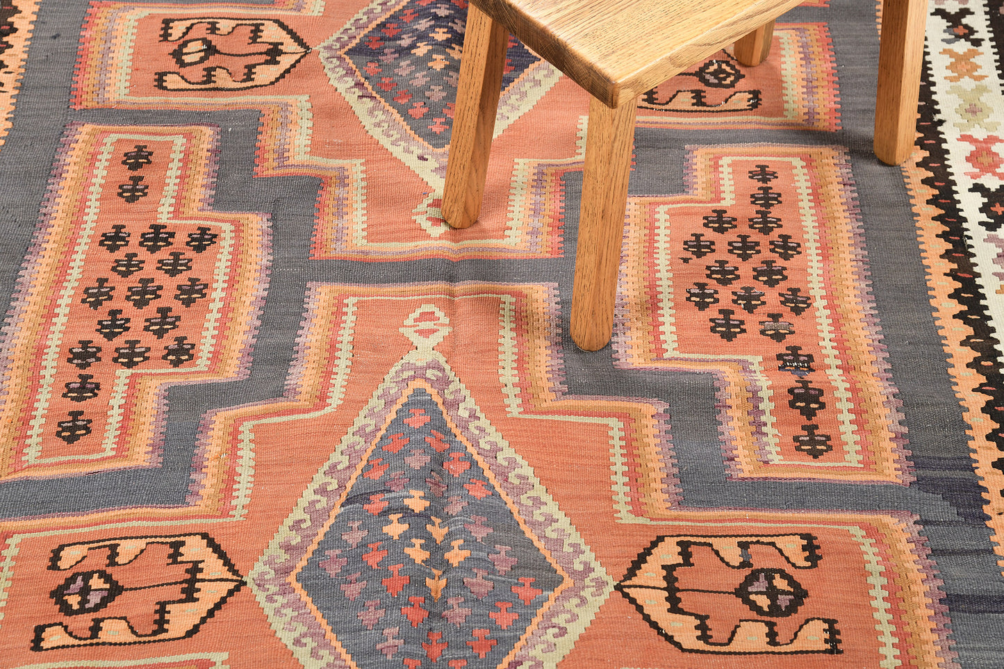 Vintage Turkish Anatolian Kilim