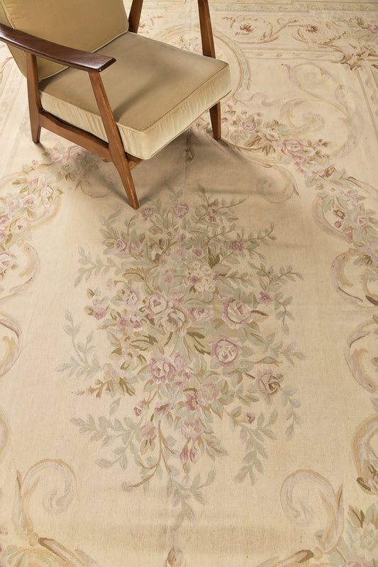 Chinese Aubusson Flat Weave