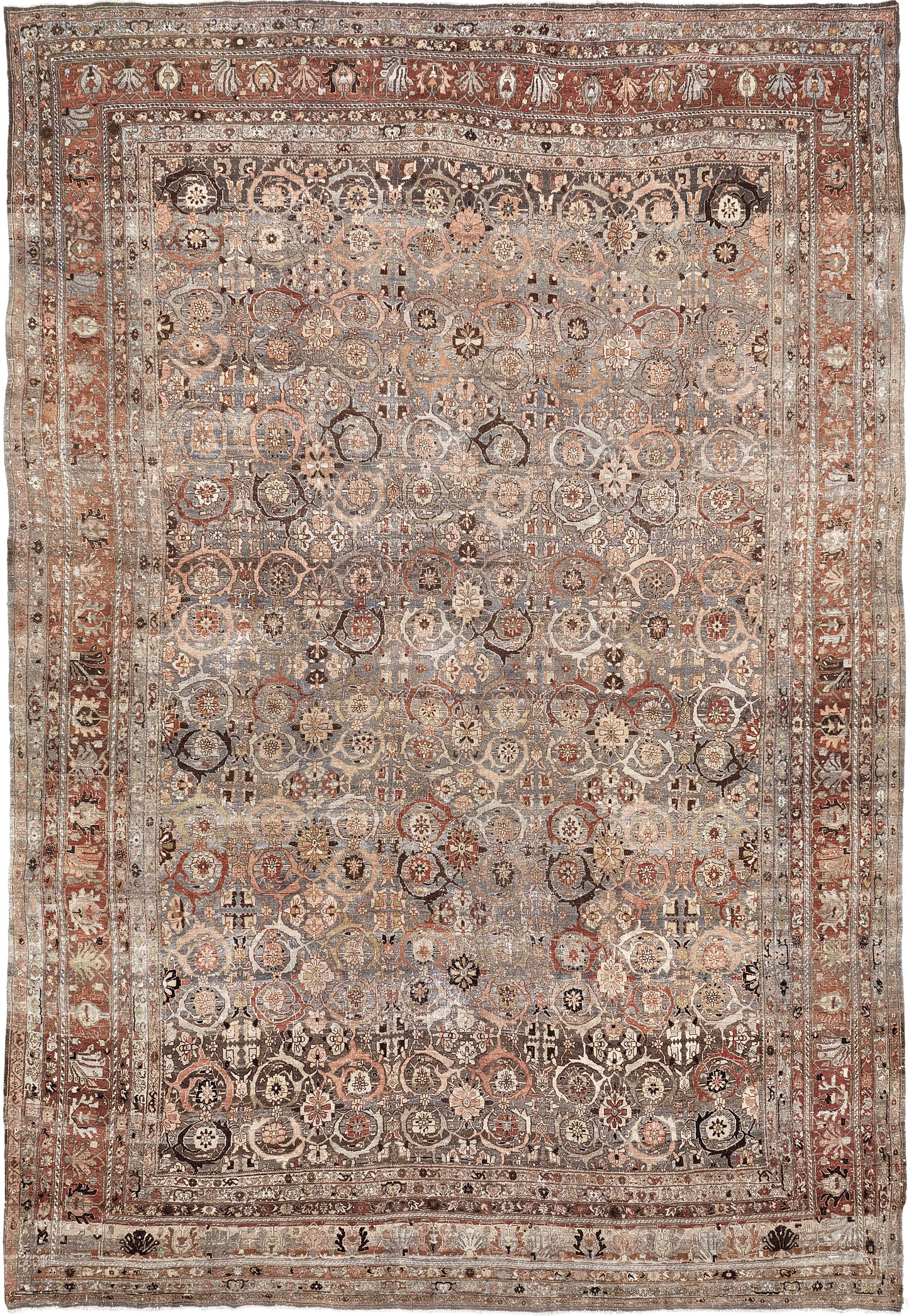 Persian Rug 326 Antique Persian Bidjar Rug 26521