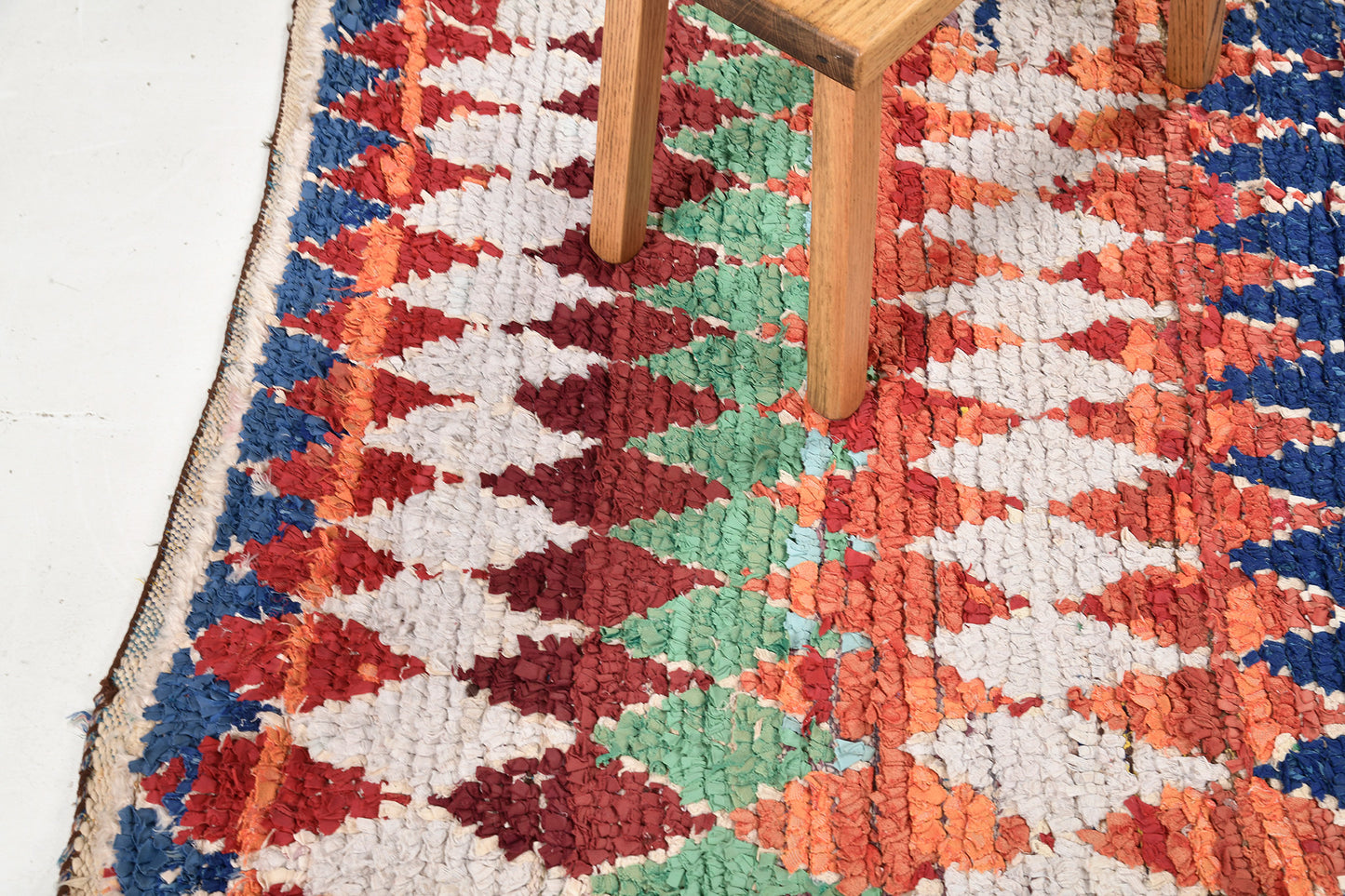 Modern Rug Image 13286 Vintage Moroccan Boujad Tribe Berber Runner