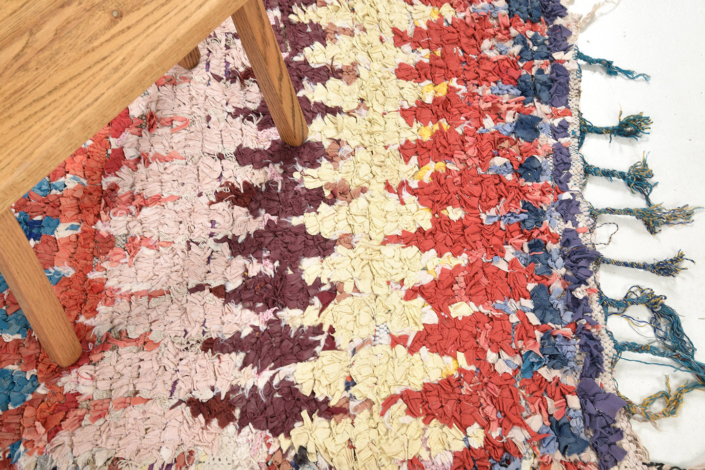 Modern Rug Image 13288 Vintage Moroccan Boujad Tribe Berber Runner