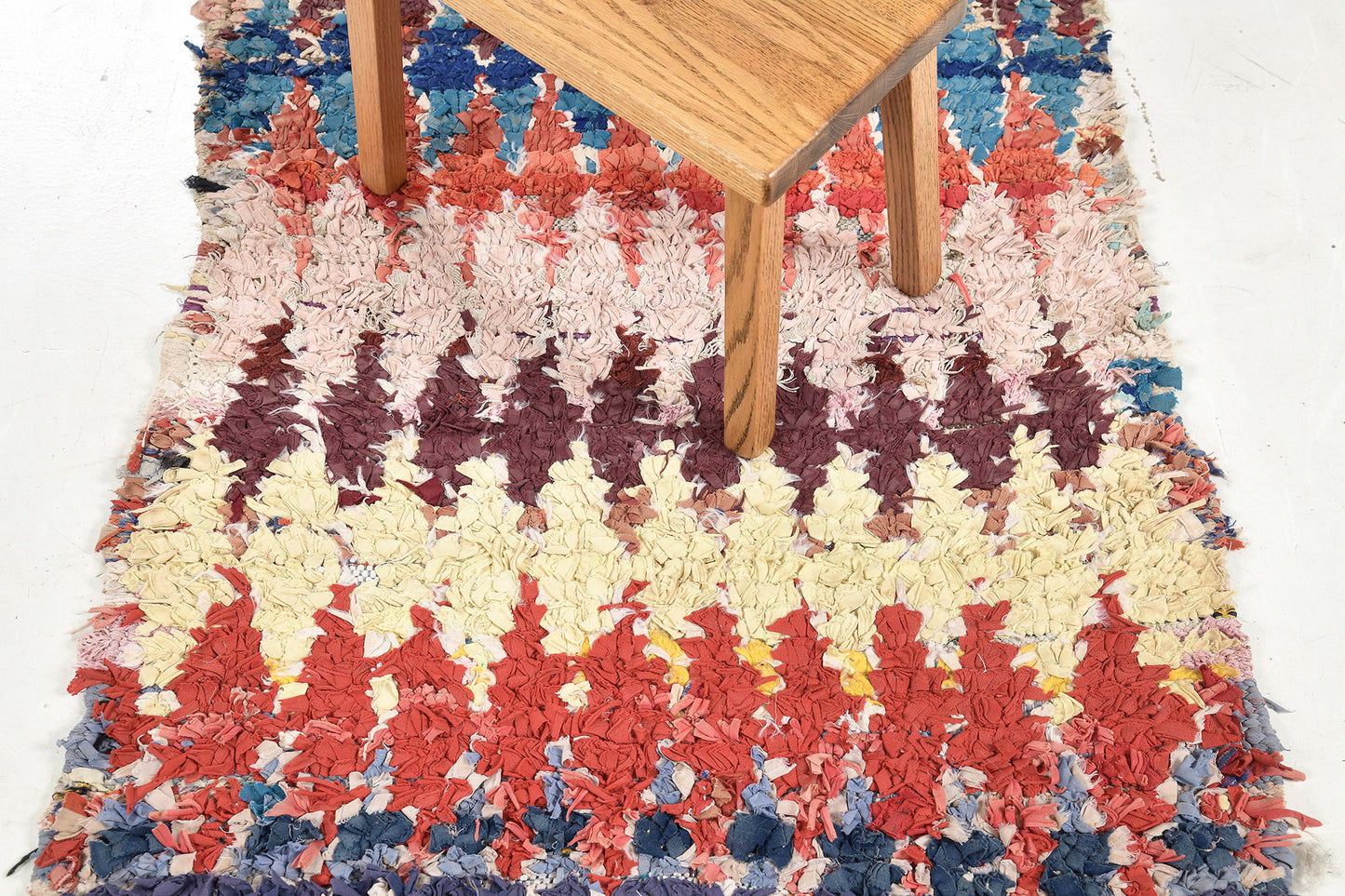 Modern Rug Image 13283 Vintage Moroccan Boujad Tribe Berber Runner