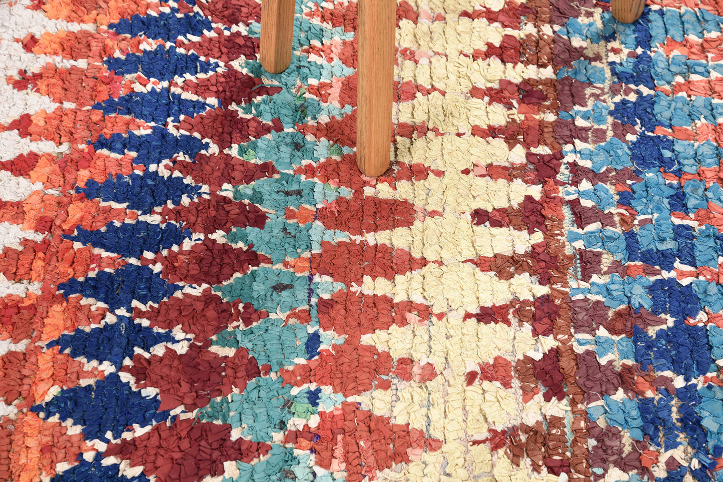 Modern Rug Image 13285 Vintage Moroccan Boujad Tribe Berber Runner