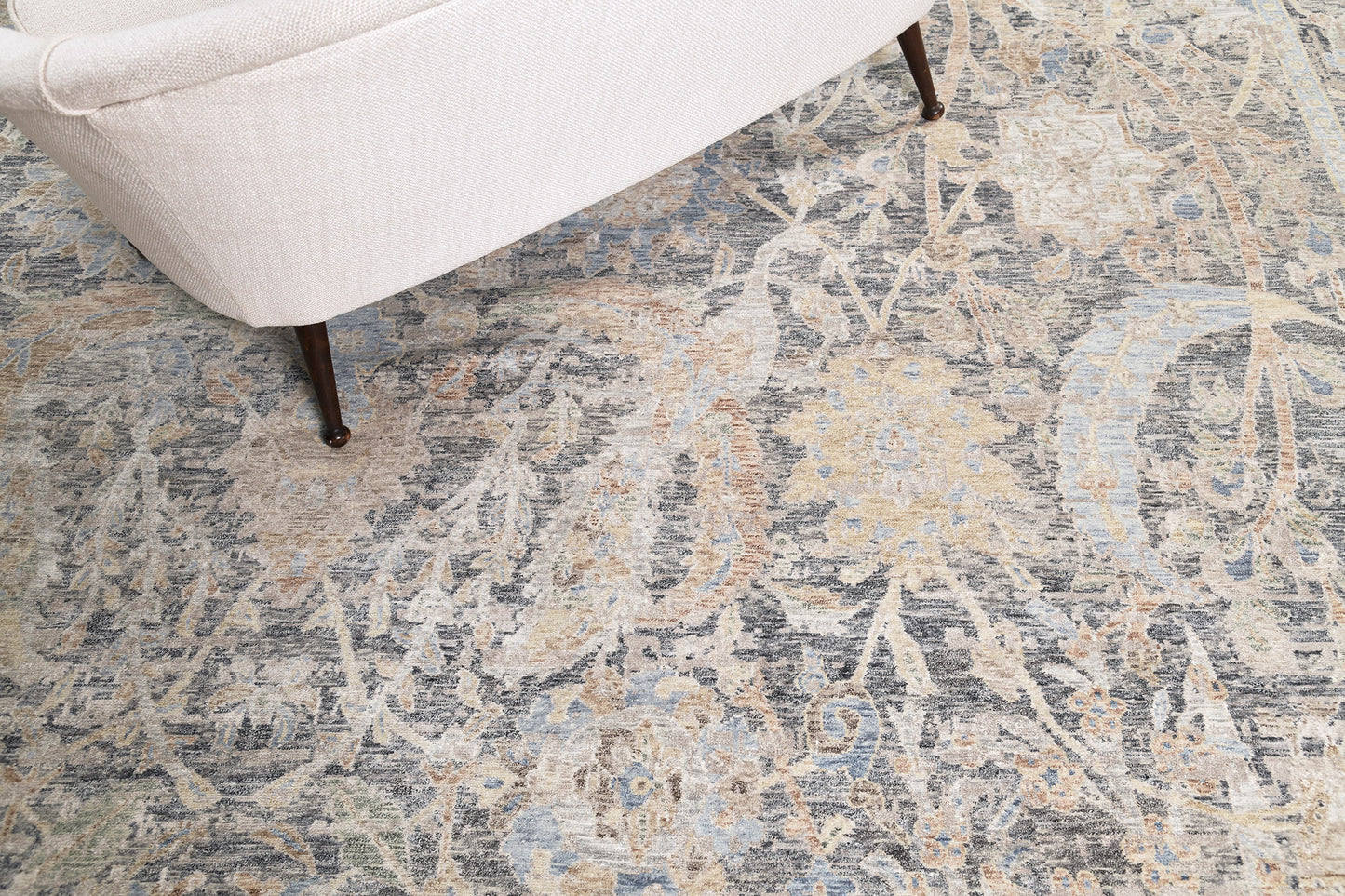 Traditional Design Wool & Aloe Rug Allure Mogul