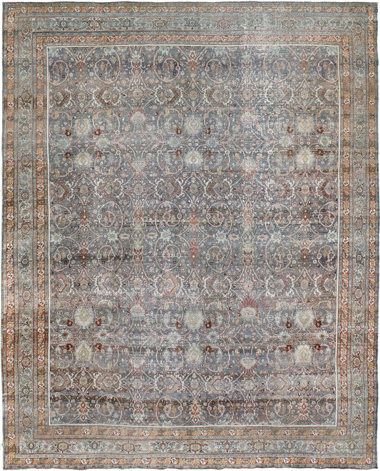 Persian Rug 304 Antique Persian Bidjar Distressed Rug 26679