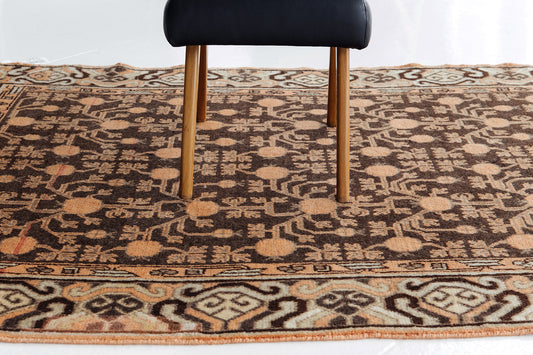 Antique Turkestan Khotan Rug