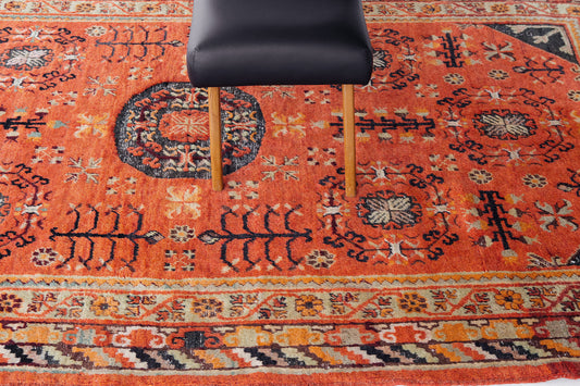 Antique Turkestan Khotan Rug