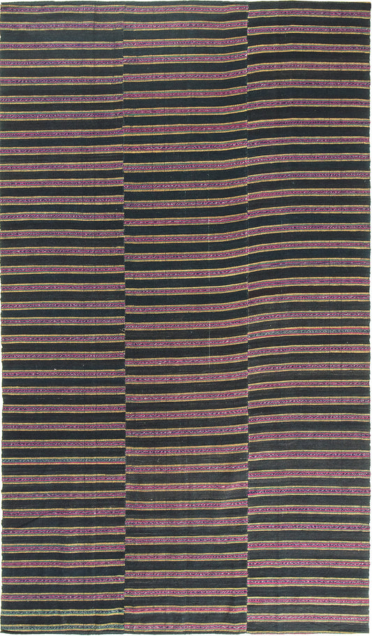 Turkish Tisse Kilim Flat Weave Rug