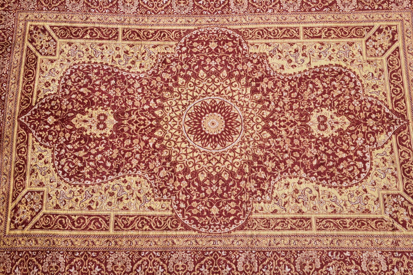 Persian Rug 2576 Fine Persian Qum Silk Rug 26894