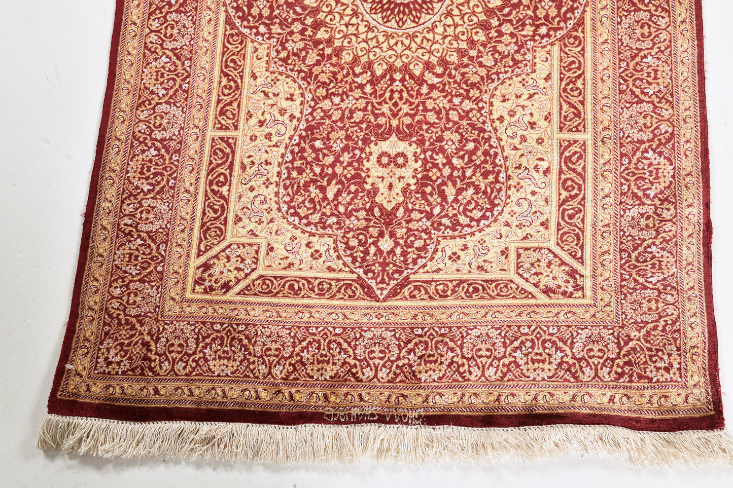 Persian Rug 2575 Fine Persian Qum Silk Rug 26894