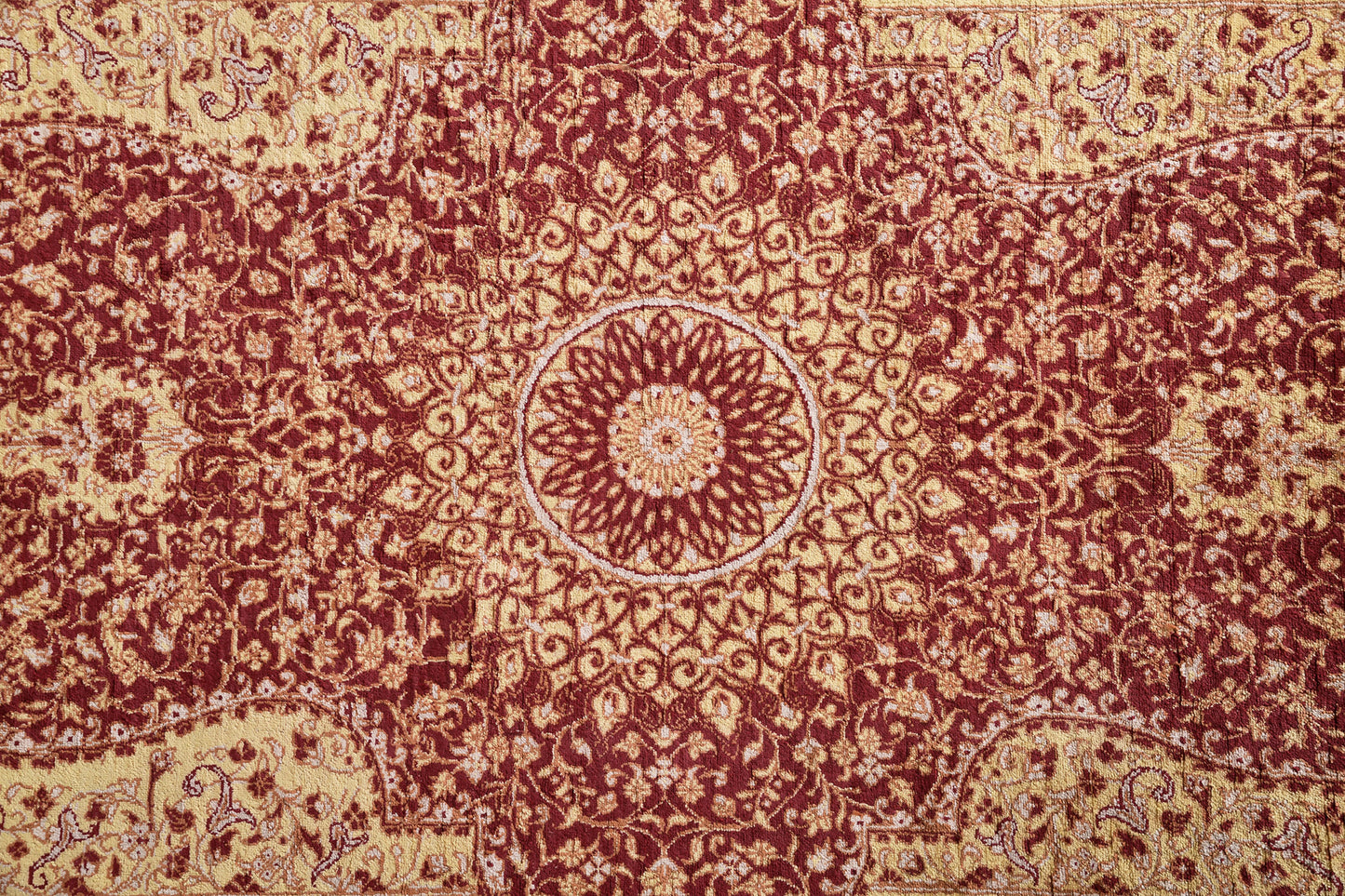 Persian Rug 2574 Fine Persian Qum Silk Rug 26894