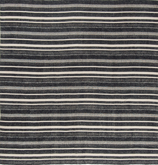 Persian Rug 2952 Persian Flat Weave Jejim Kilim Square Rug 26968