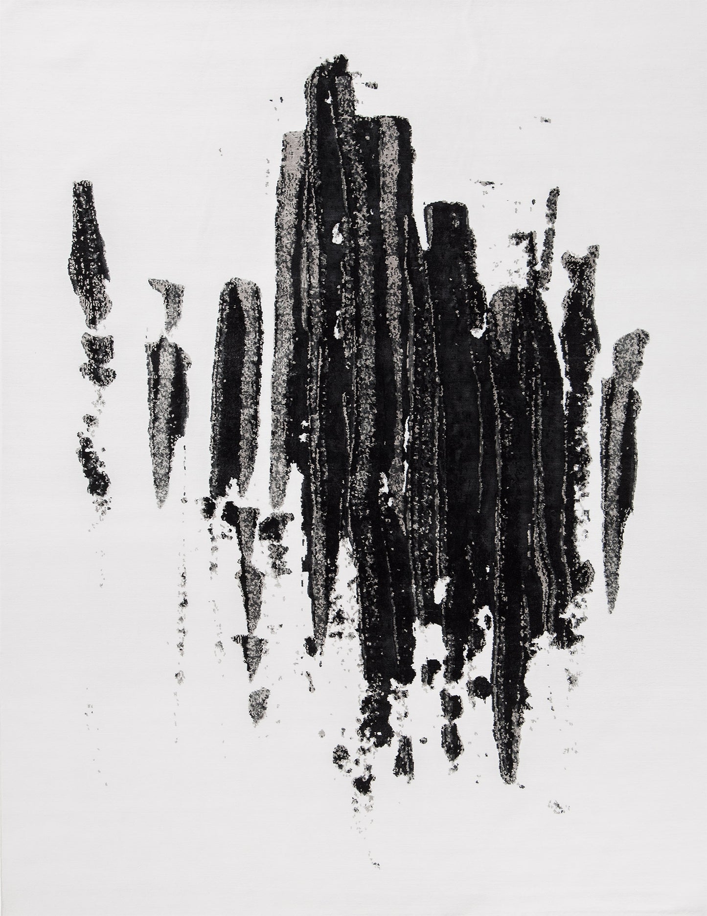 Black White
