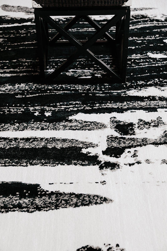 Black White