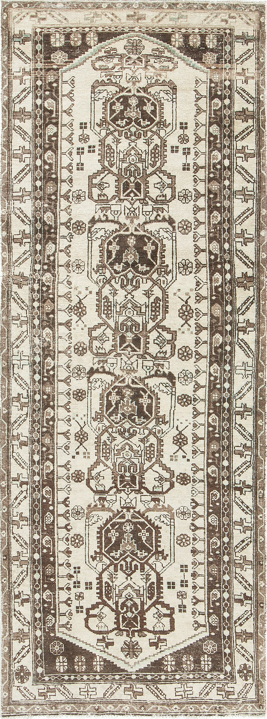 Persian Rug 3999 Vintage Persian Malayer Runner 27124