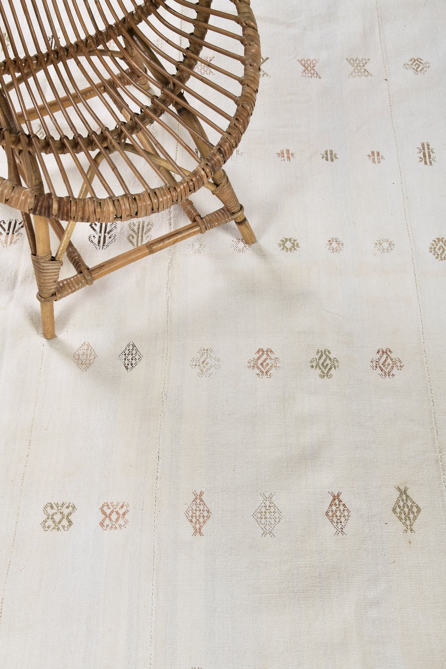 Vintage Anatolian Turkish Flat Weave Kilim