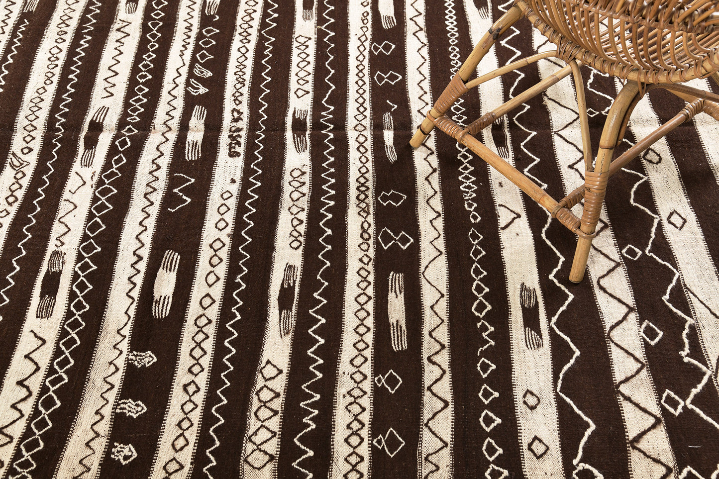 Modern Rug Image 13355 Vintage Moroccan High Atlas Berber Tribe Kilim