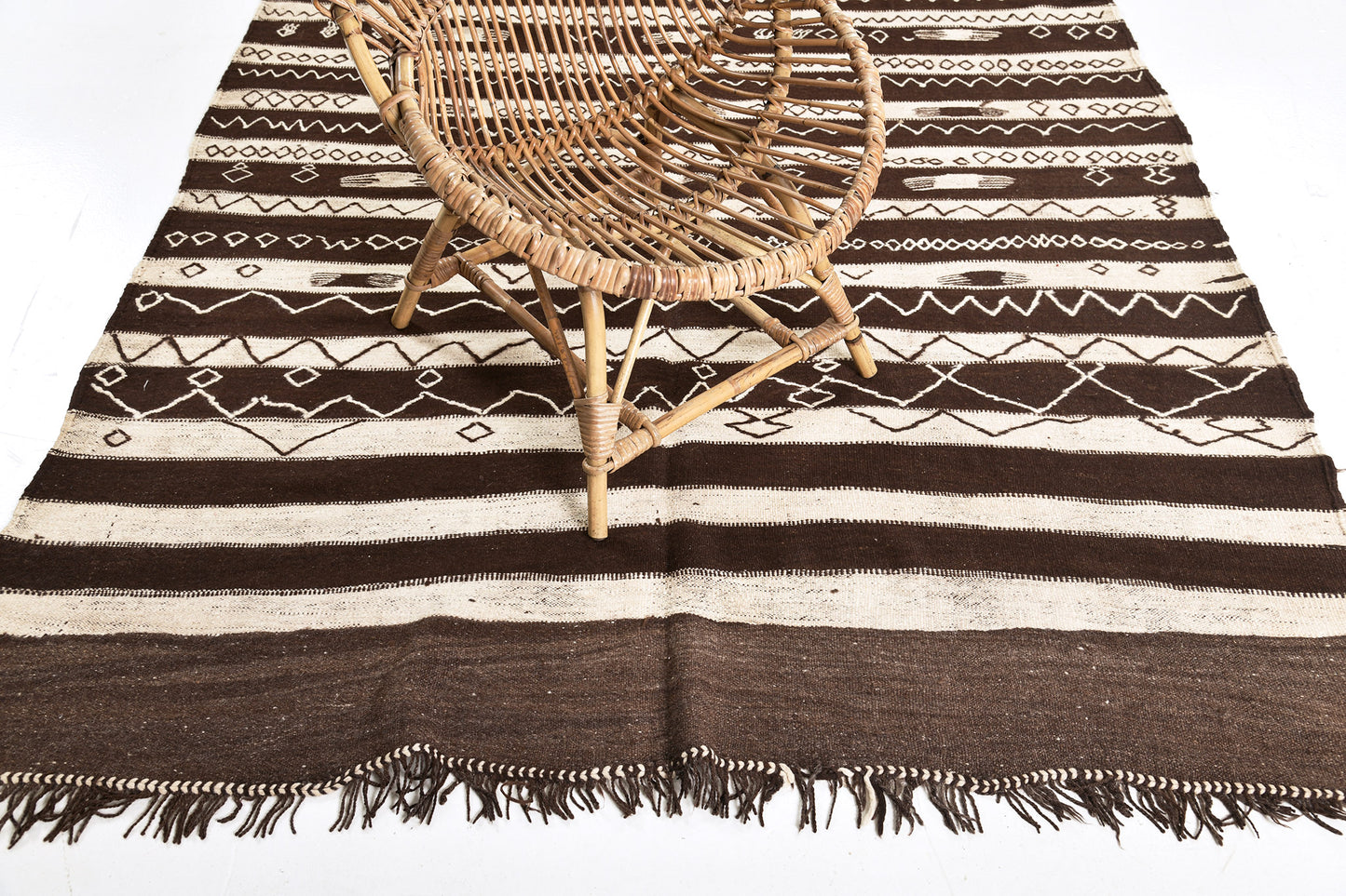 Modern Rug Image 13354 Vintage Moroccan High Atlas Berber Tribe Kilim