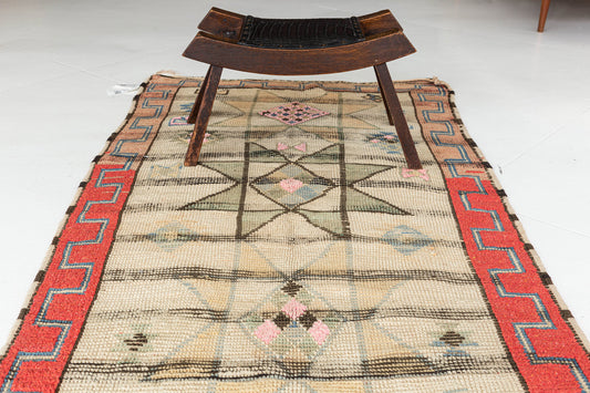 Modern Rug Image 13456 Vintage Moroccan Middle Atlas Tribe Berber Rug