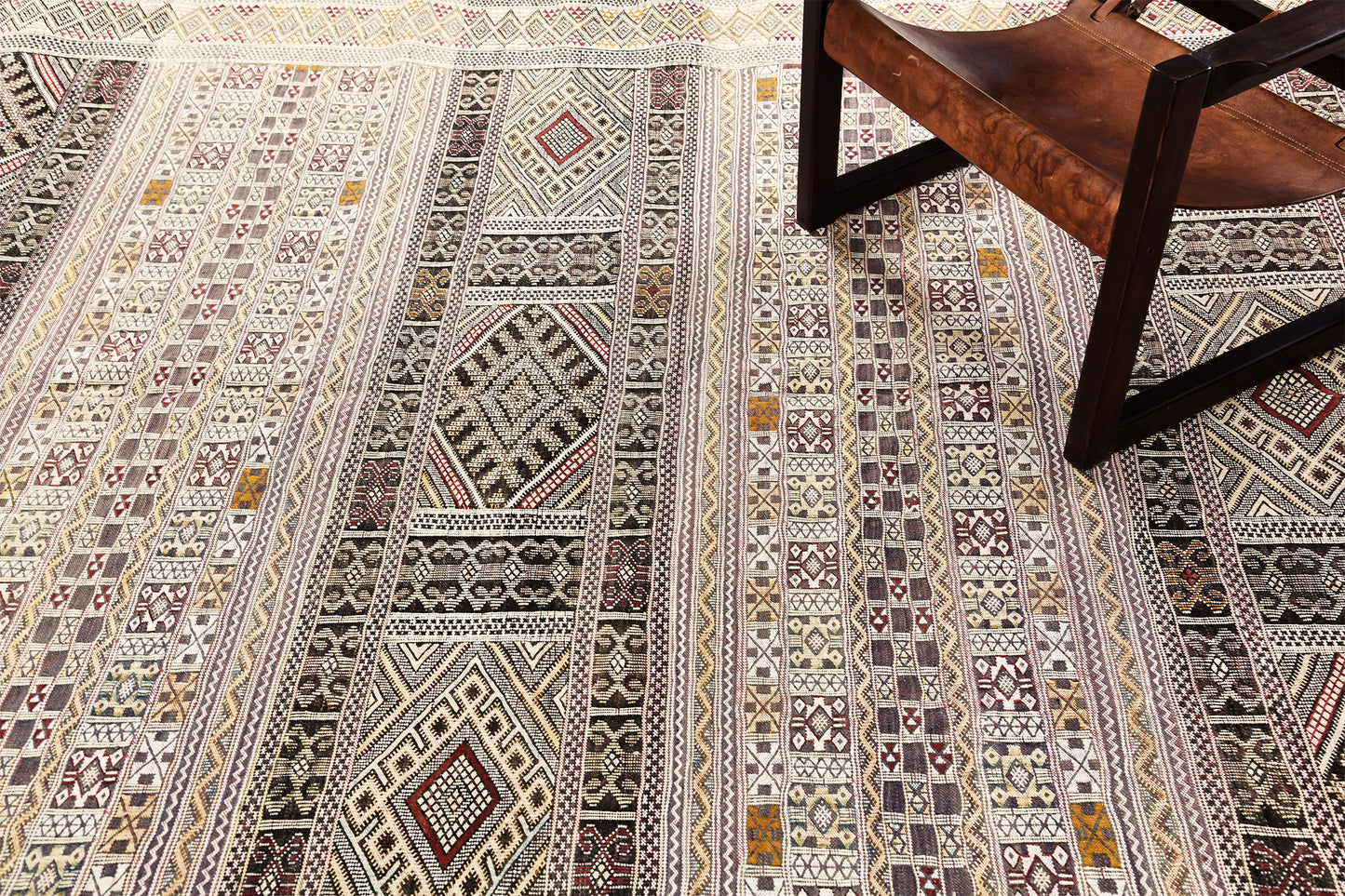 Moroccan Kilim Tiflet Flat Weave