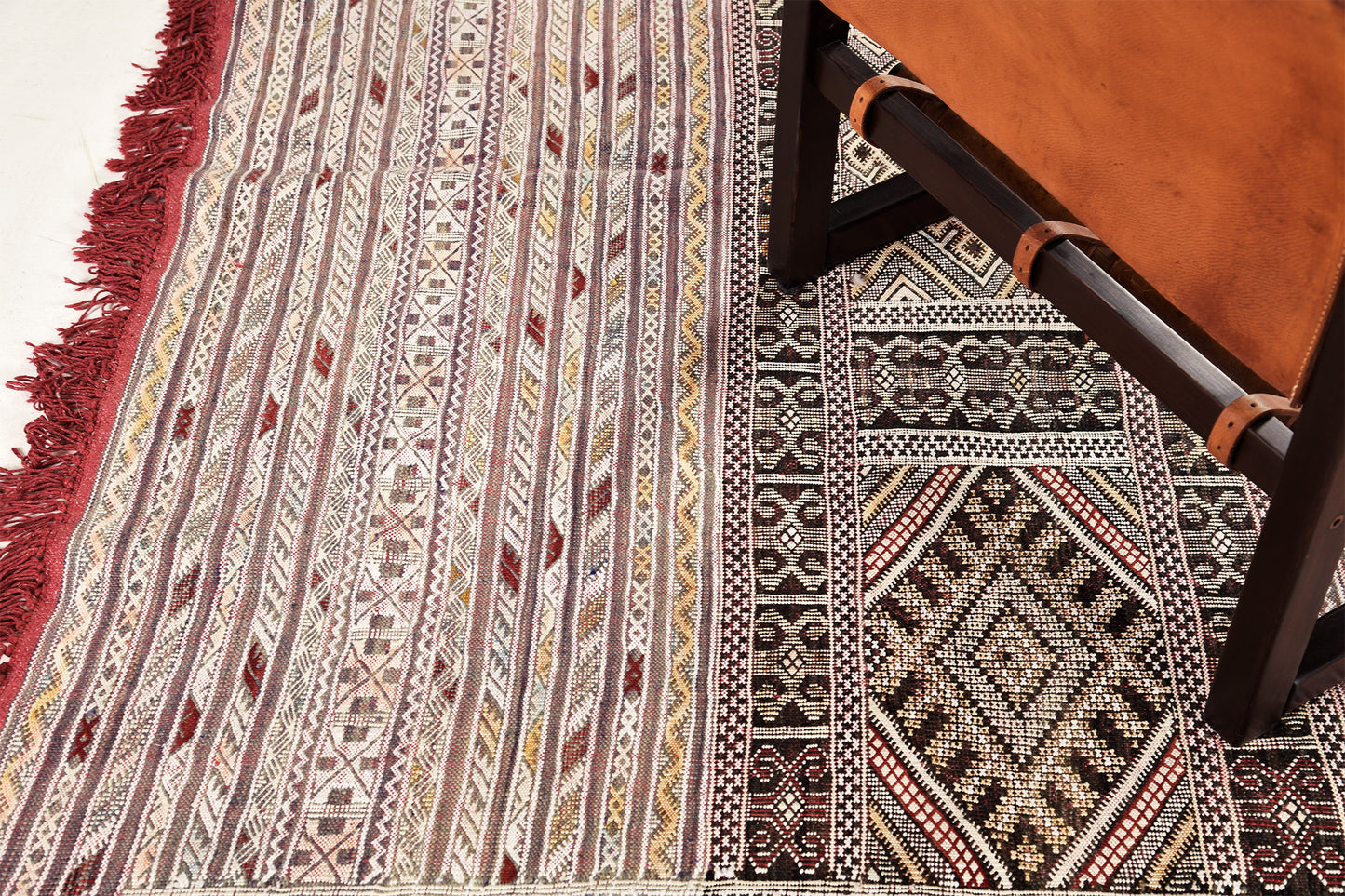 Moroccan Kilim Tiflet Flat Weave