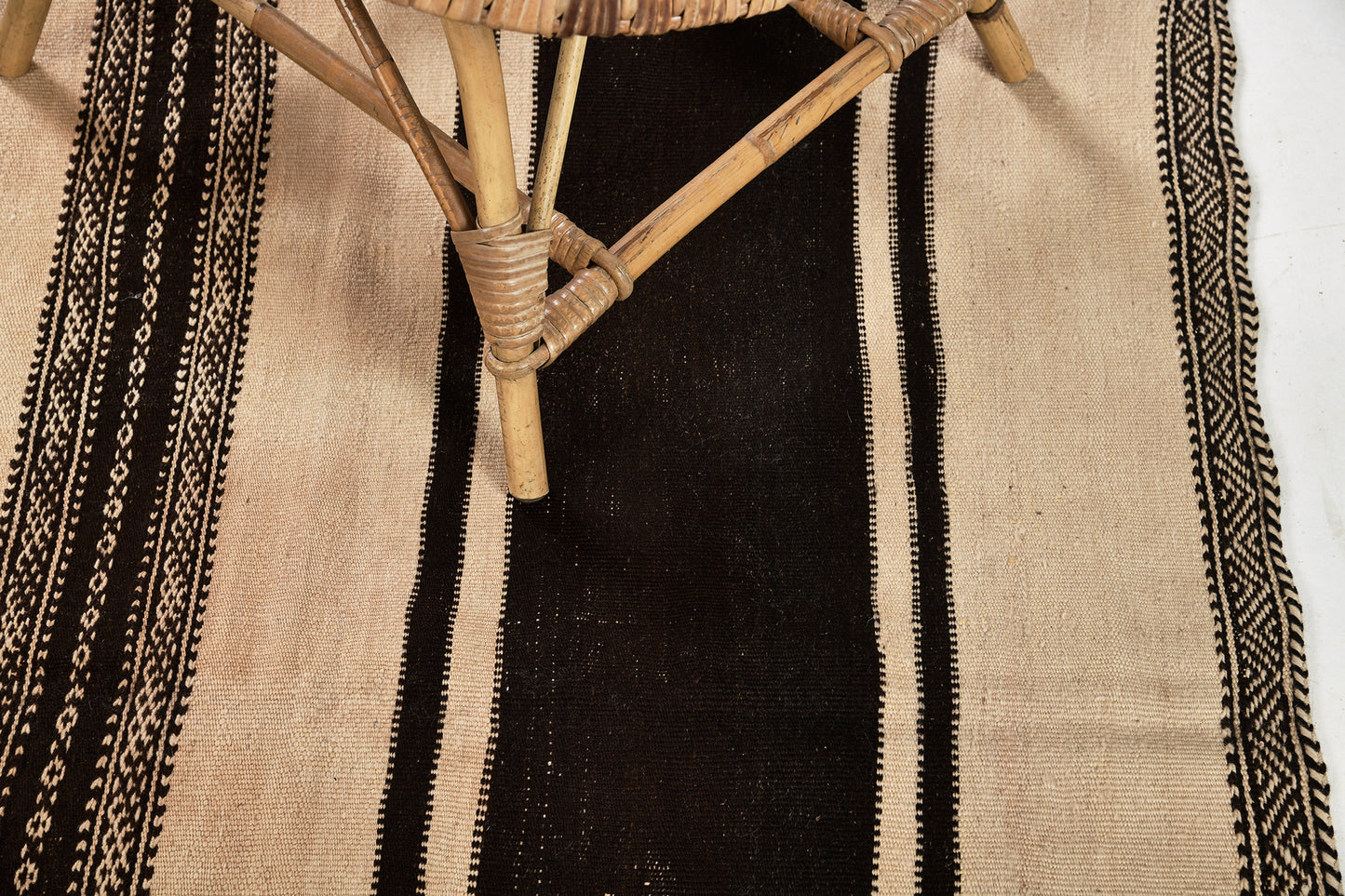 Modern Rug Image 13818 VintageMoroccan High Atlas Berber Tribe Kilim Square Rug